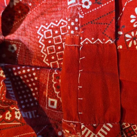 True vintage bandana print cotton romper - Picture 11 of 12